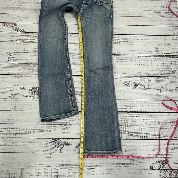 Stetson Women’s size 8 x 34 Tall Hollywood Bootcut Stretch Jeans - Picture 10 of 12